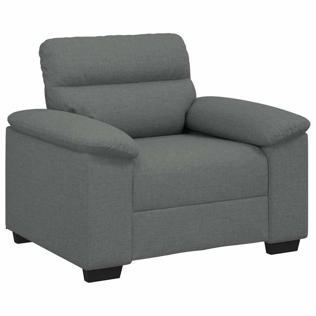 vidaXL Sofa Sessel Dunkelgrau 60 cm günstig online kaufen