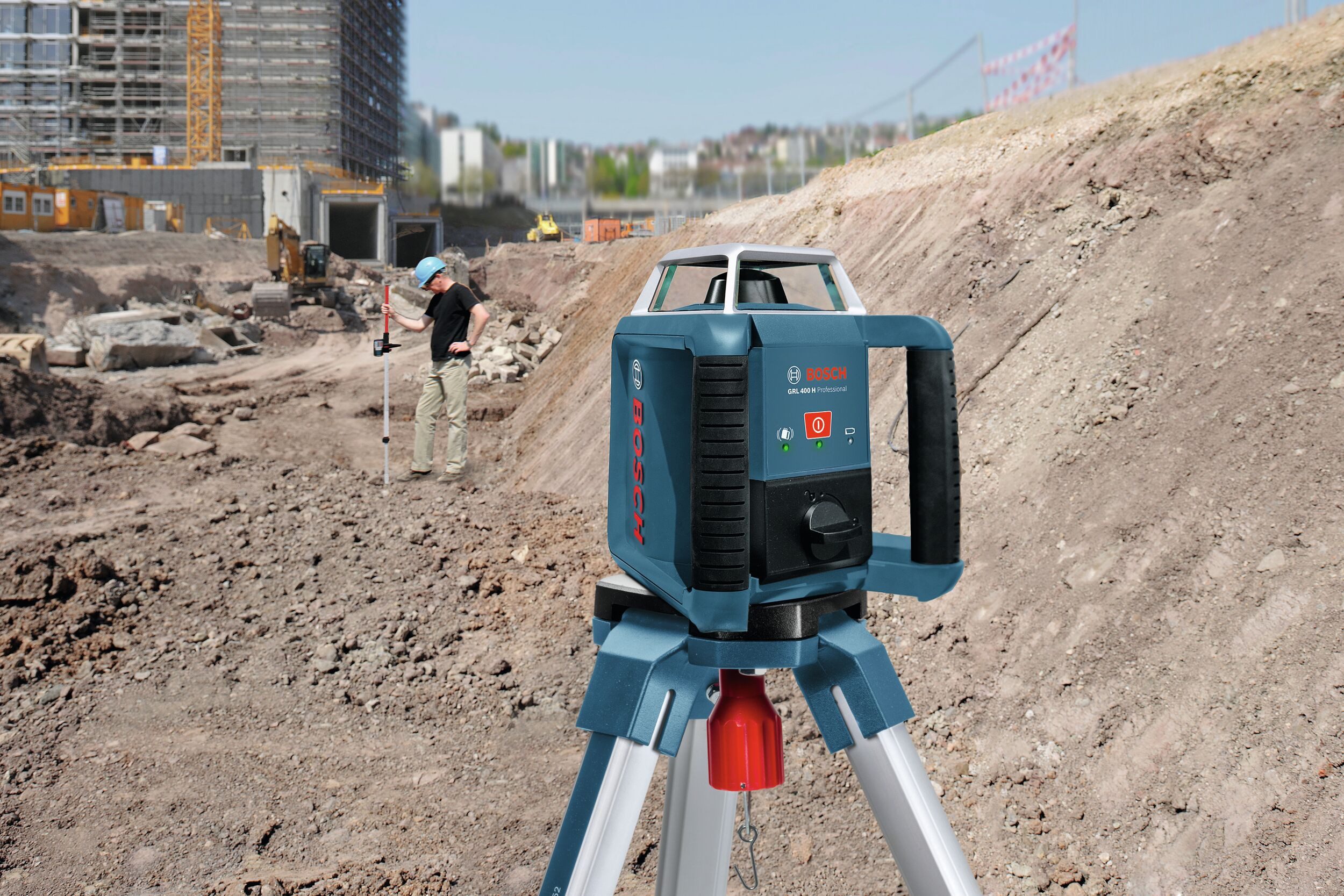 BOSCH Punkt- und Linienlaser GRL 400 H, Rotationslaser - in L-BOXX 238