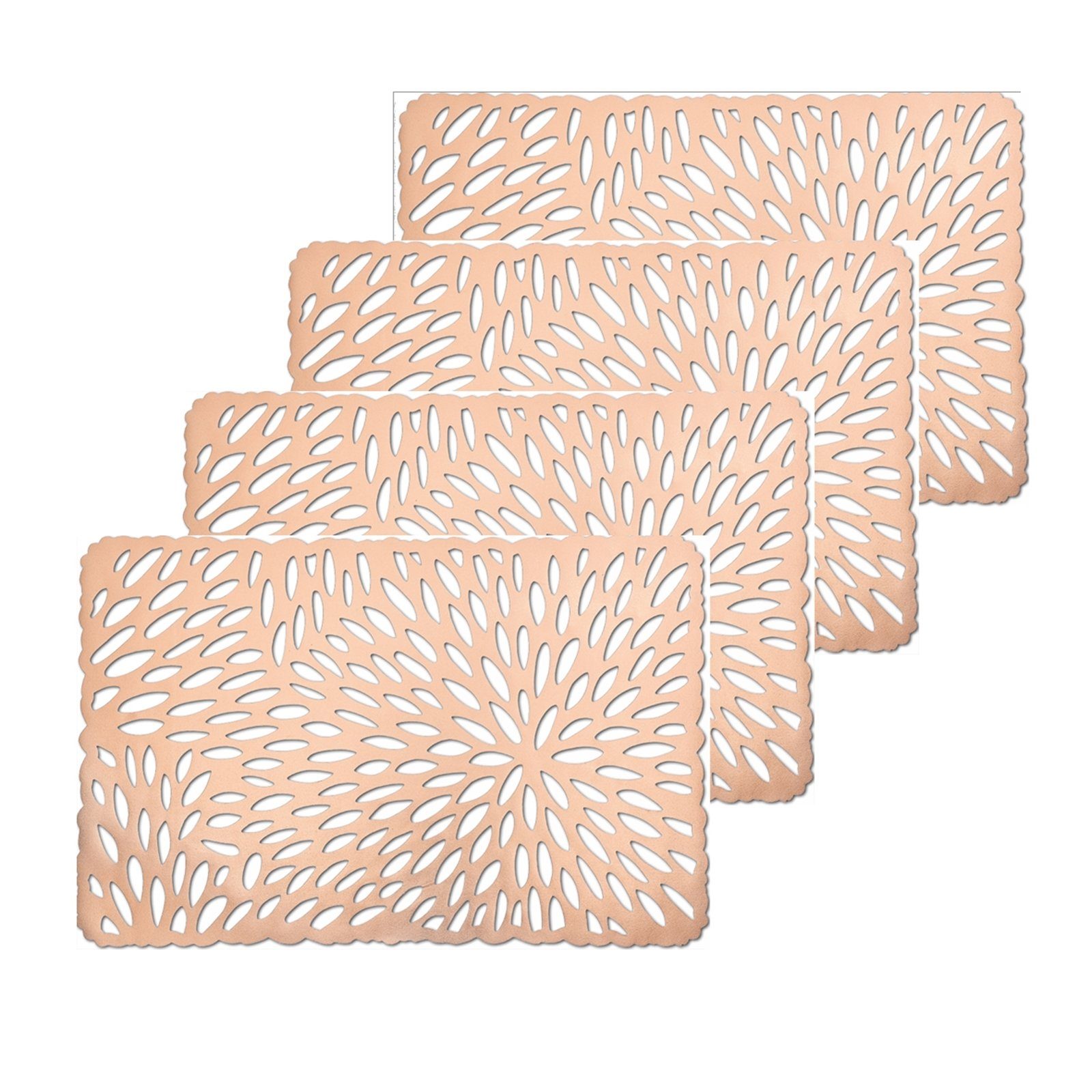 Platzset Platzset 4 Stück Metallic