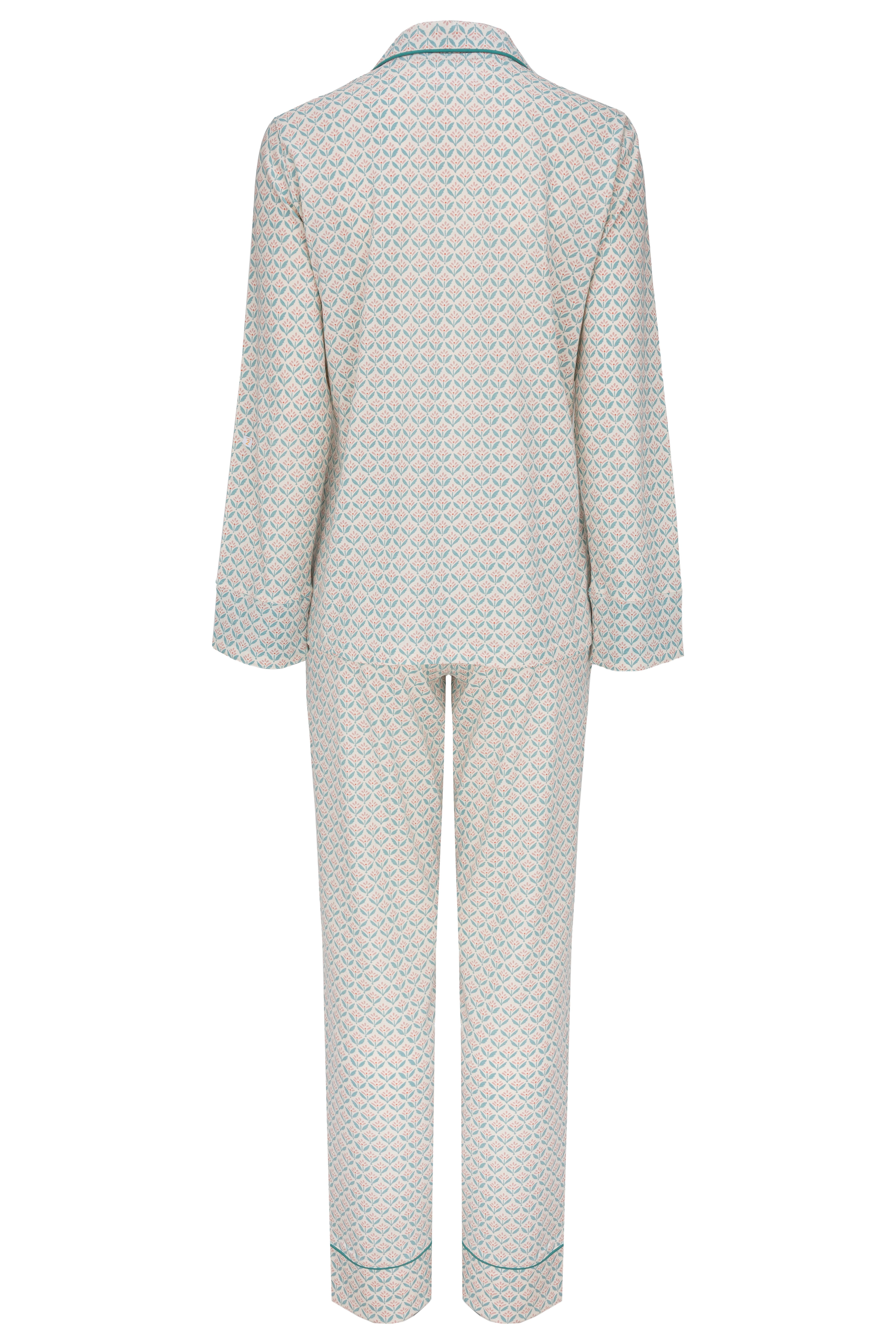 SNOOZE OFF Pyjama Schlafanzug in cremefarben günstig online kaufen