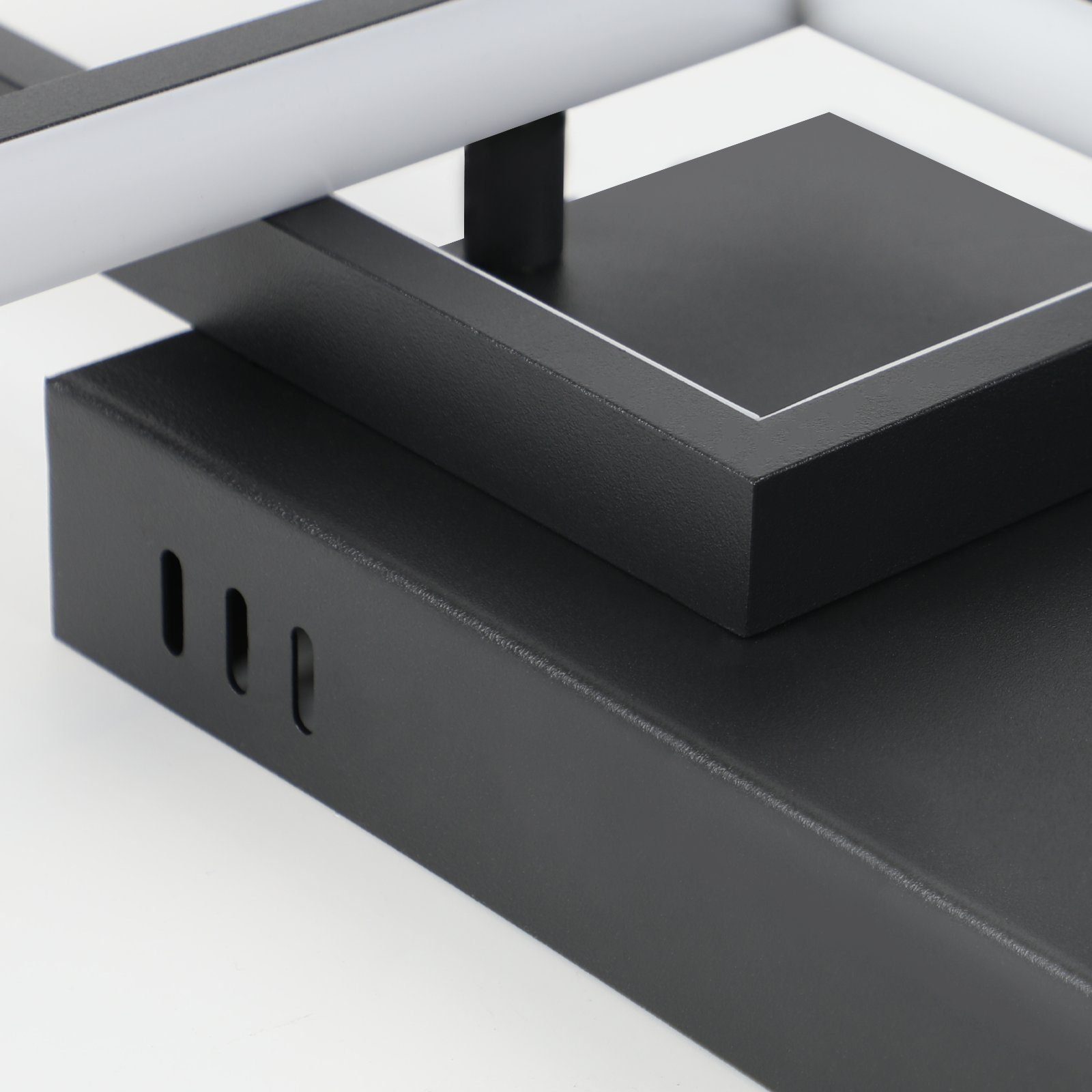 ZMH LED Deckenleuchte Wohnzimmer Modern Deckenlampe Dimmbar mit Fernbedienu günstig online kaufen