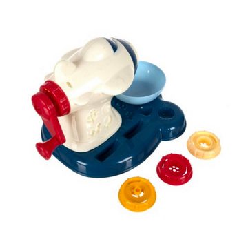 KRUZZEL Knete Pasta Master: Flugzeugmaschine mit Entsafter, 5 Kunststoffpasten uvm. (Pasta Knetmasse-Set, Pasta Knetmasse set), Kreativer Spielspaß mit umfangreichem Zubehör verschiedenen Farben.