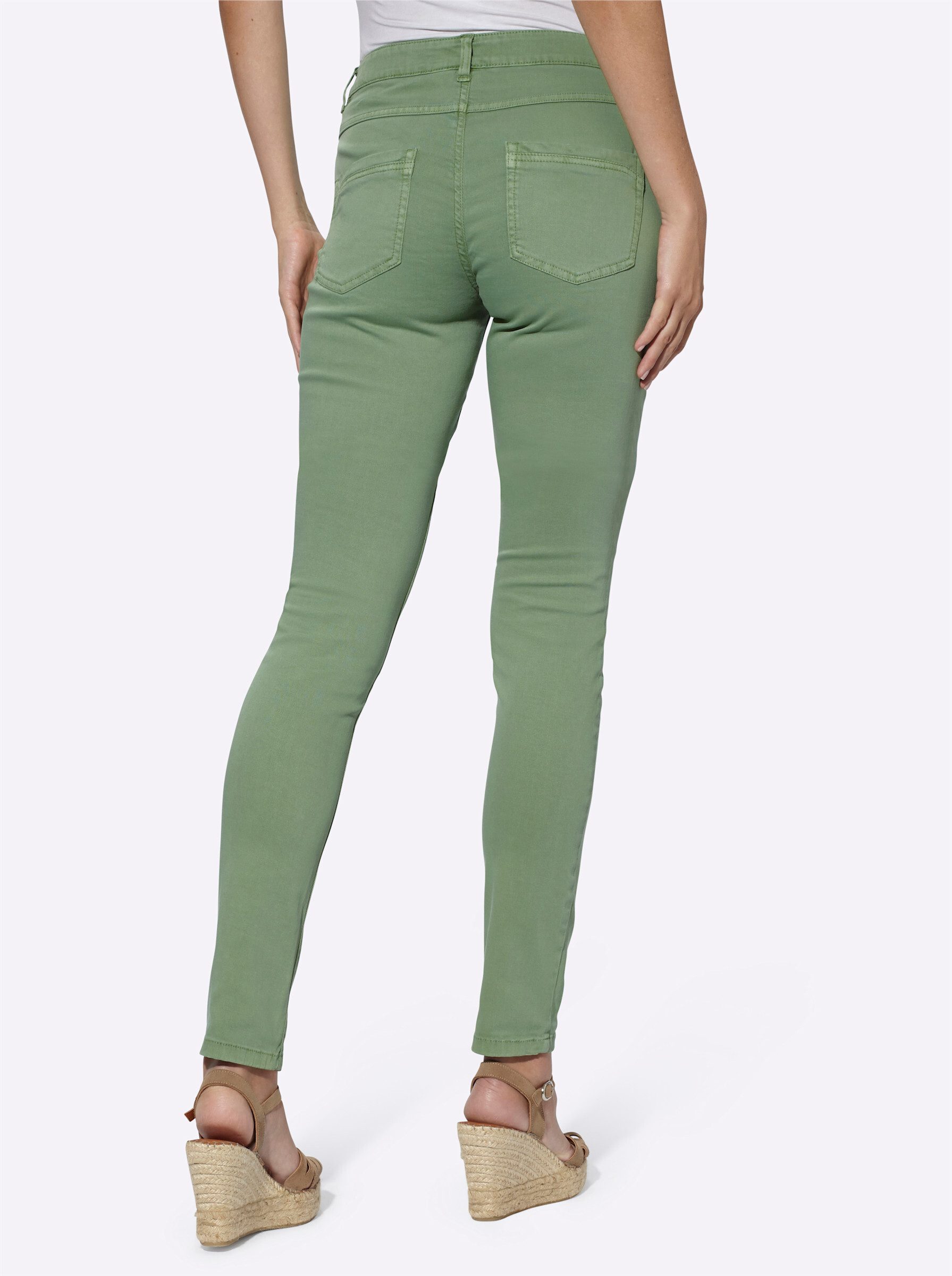 heine Bequeme Jeans Twill-Hose normal