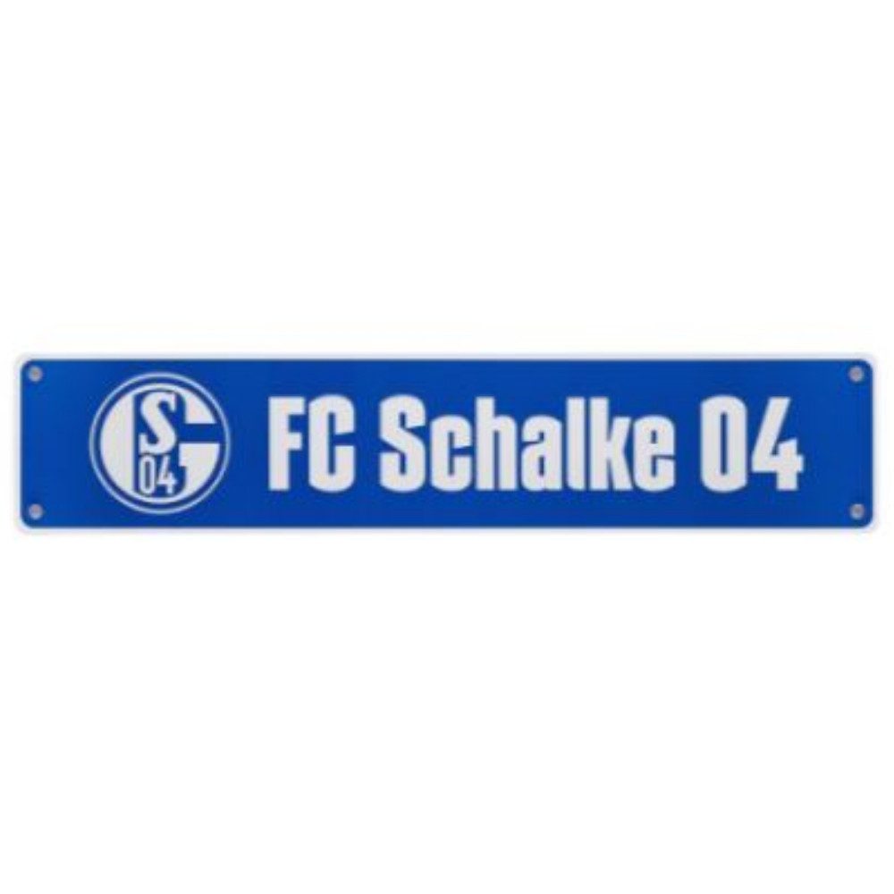 FC Schalke 04 Kennzeichenhalter FC Schalke 04 Nummernschild mit Saugnapf
