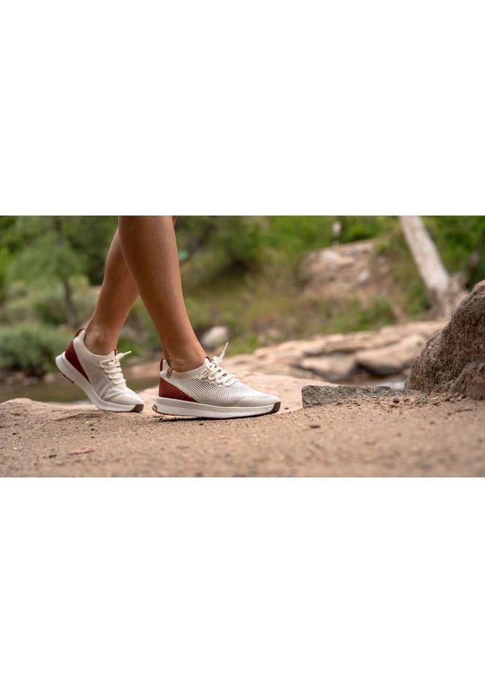 SAOLA Tsavo 2.0 weiss/burgund Damen Sneaker