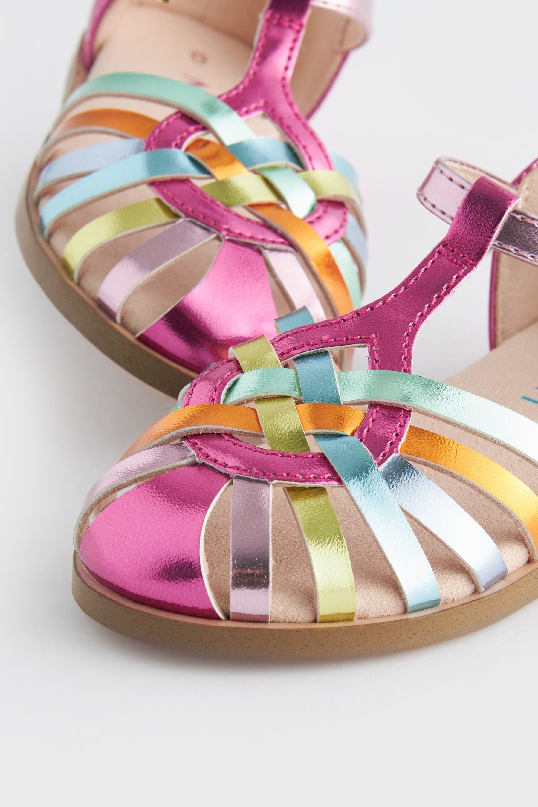 Next Fischersandalen für besondere Sandale Rainbow Anlässe Metallic (1-tlg)