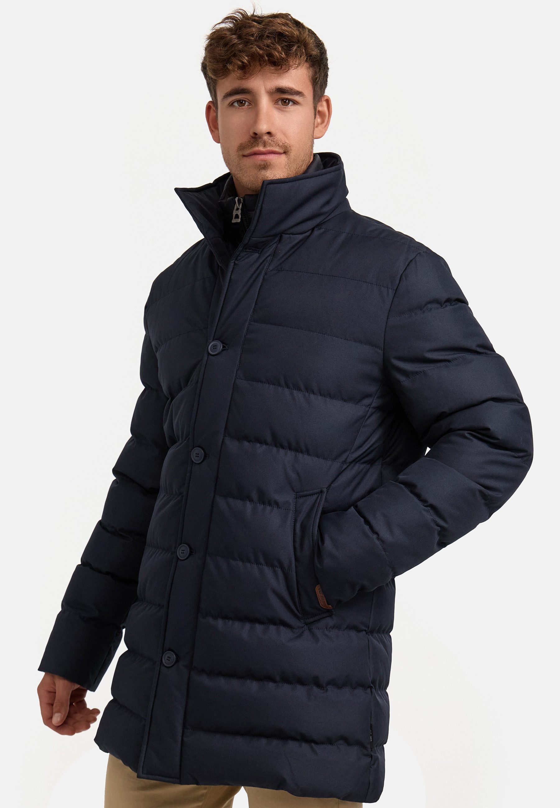 INDICODE Wintermantel Herren INWooding Jacke Winter Herrenjacke Jacke mit abnehmbarem Inlay – Bild 3 von 5