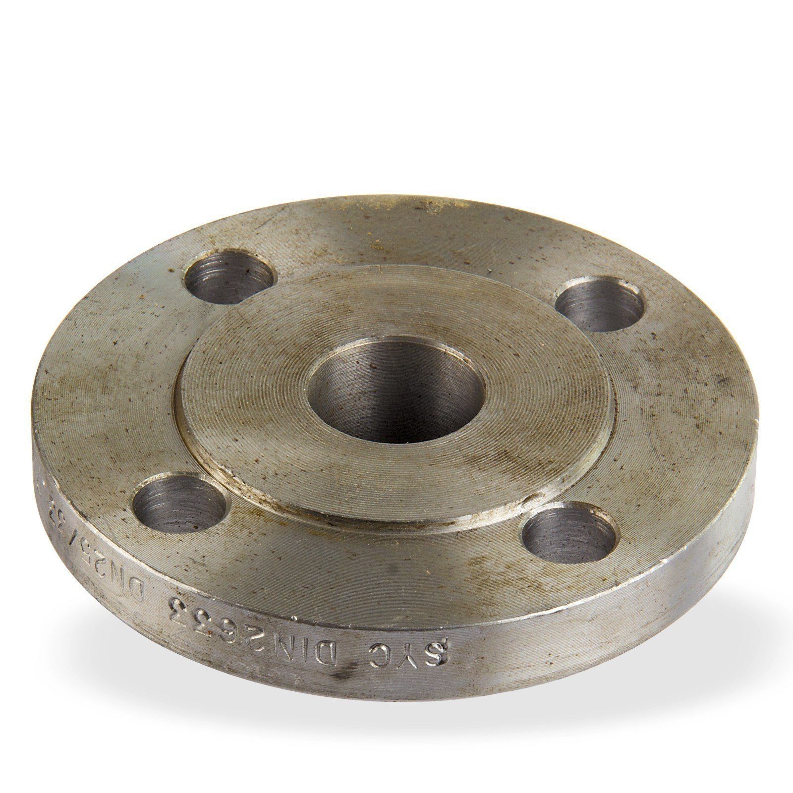Atusa Schweißfitting Vorschweißflansch Anschweißflansch 1 1/2" 150x16mm DN40 PN16 schwarz