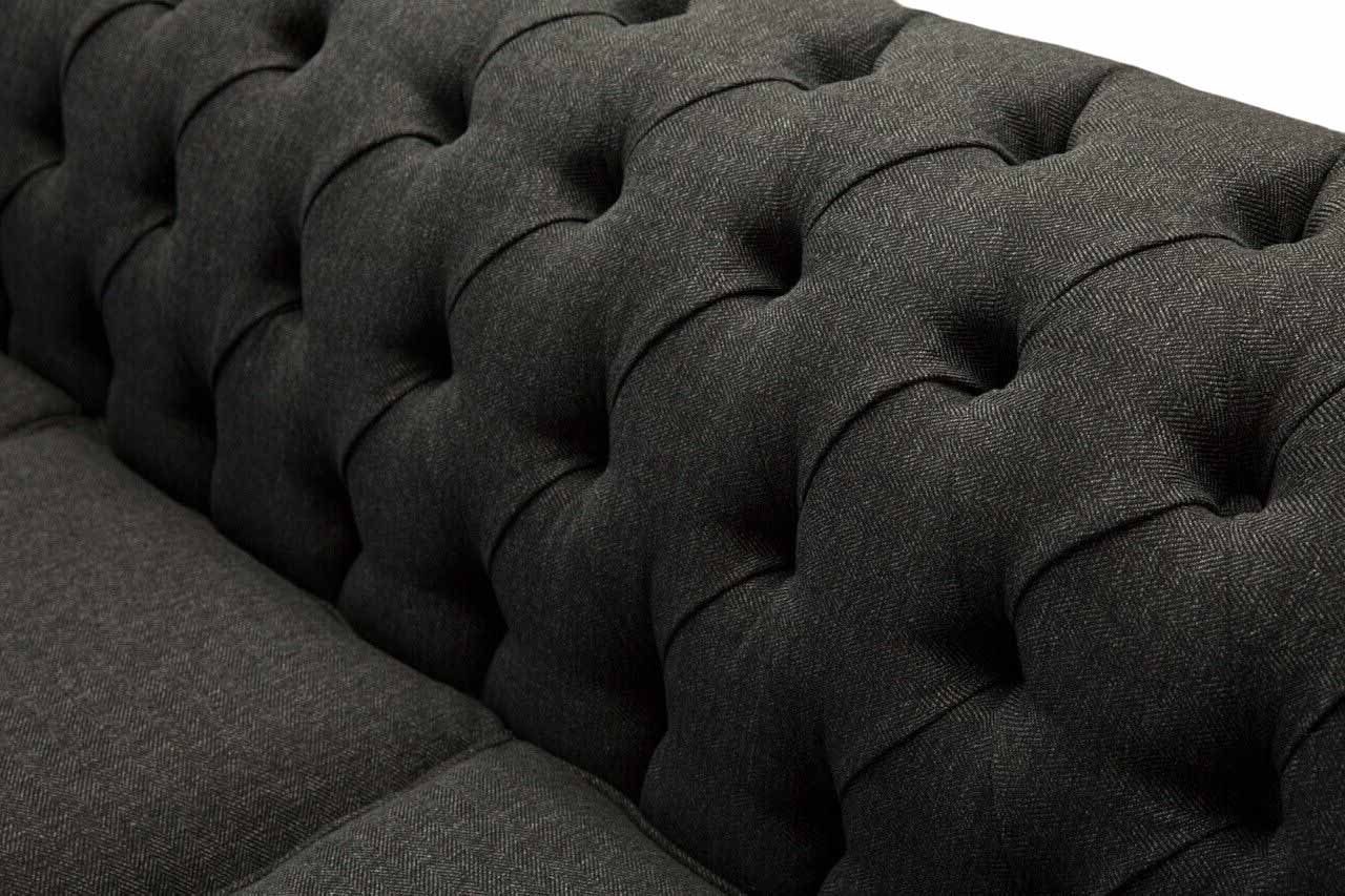 Chesterfield Dreisitzer Wohnzimmer Design Sofa Sofas Chesterfield-Sofa, JVmoebel Klassisch