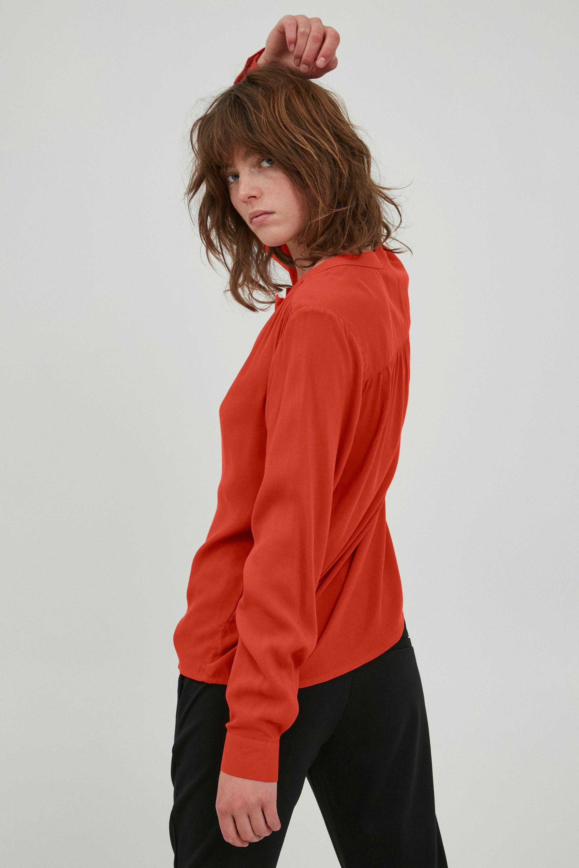 Ichi Langarmbluse Langarmbluse