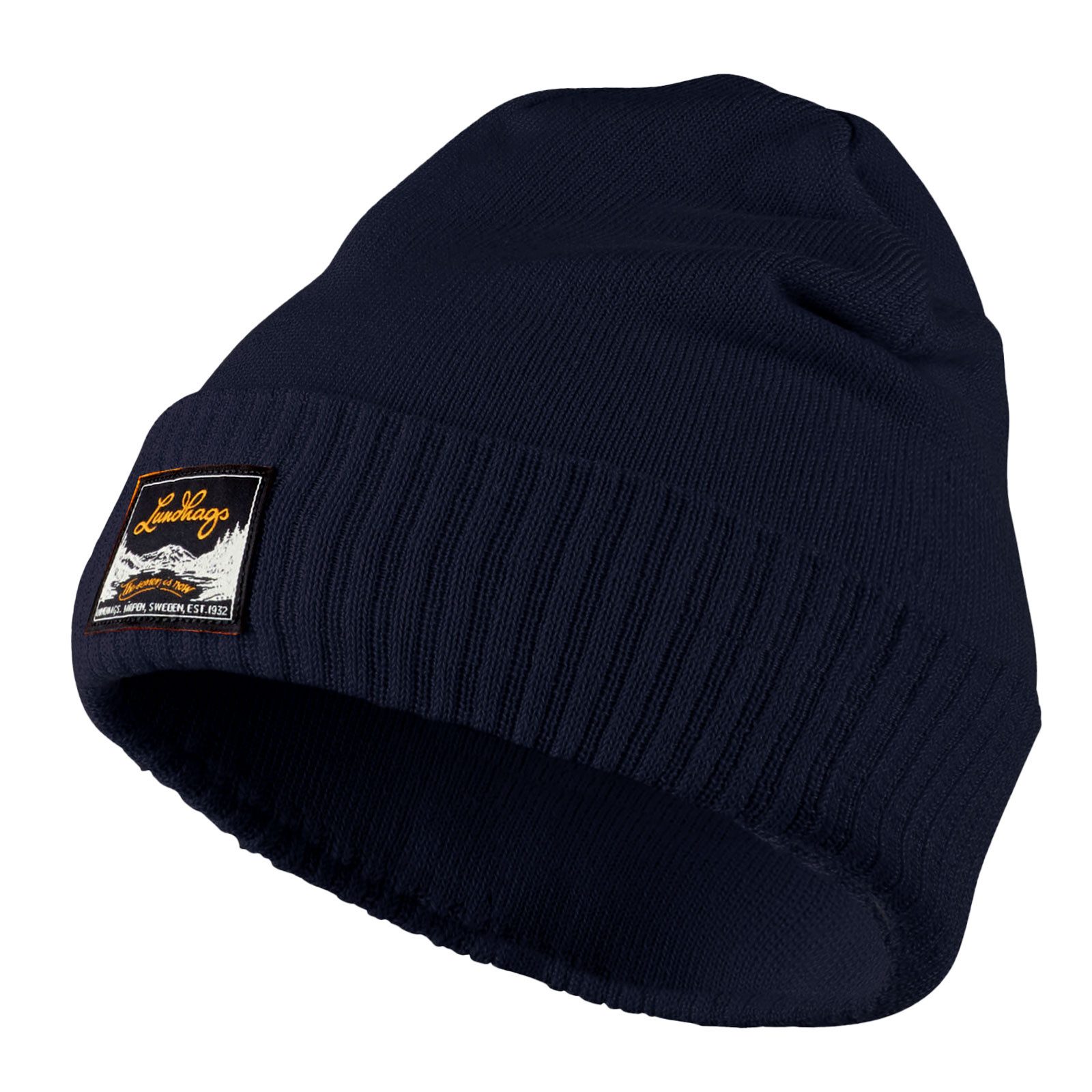 Lundhags Beanie Knak Beanie mit Marken-Logo-Patch