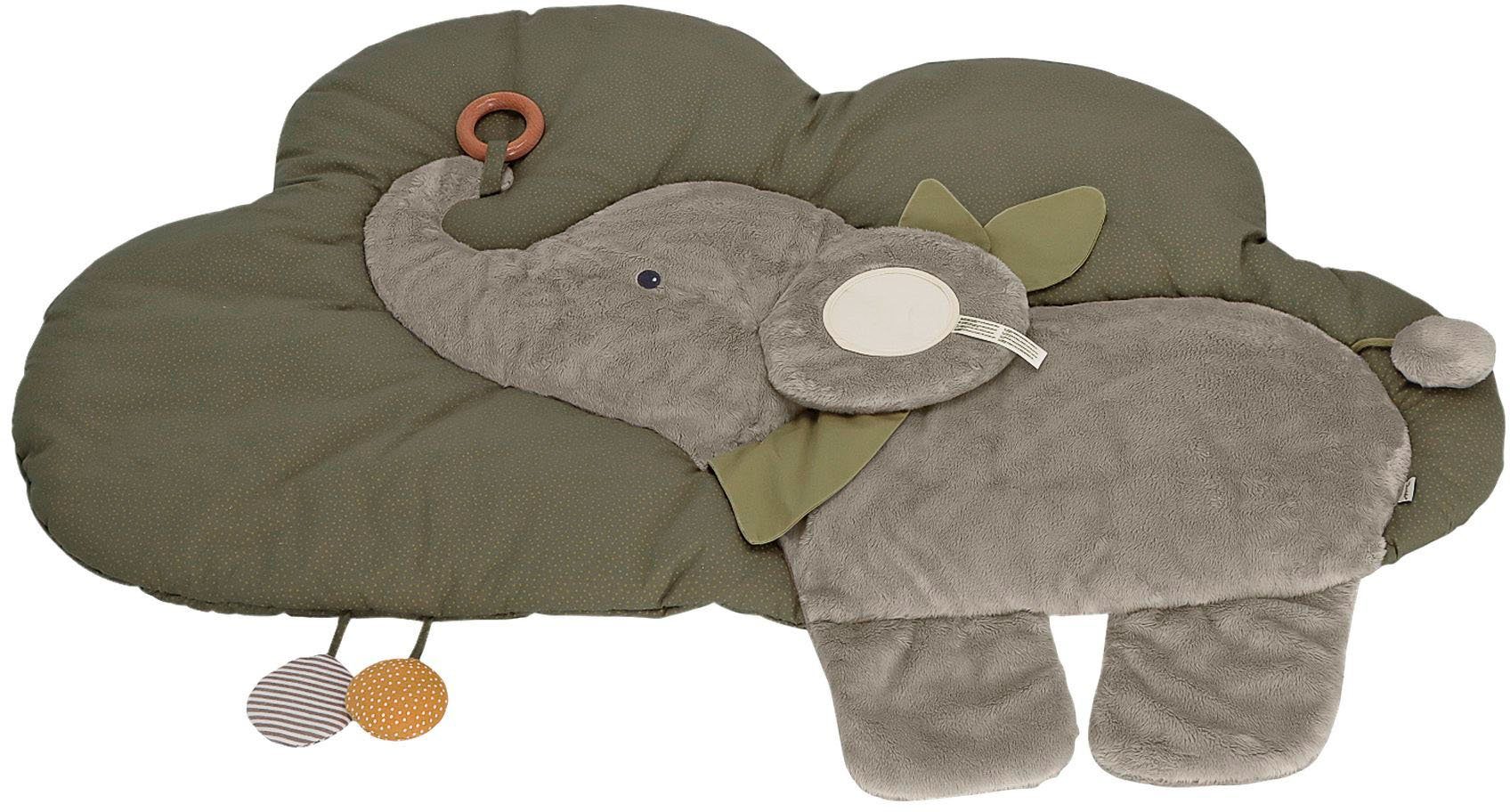 Eddy, Sterntaler® Krabbeldecke Elefant Wolkenform,