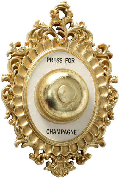 BOLTZE Wanddekoobjekt Champagner Klingel (1 St)