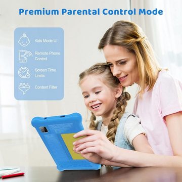 Hotlight Kinder 2GB RAM mit Quad Core Tablet (7", 32 GB, Andriod 12, mit 128GB Erweiterbar, Wi-Fi, Bluetooth, Type-C, Kids Tablet)