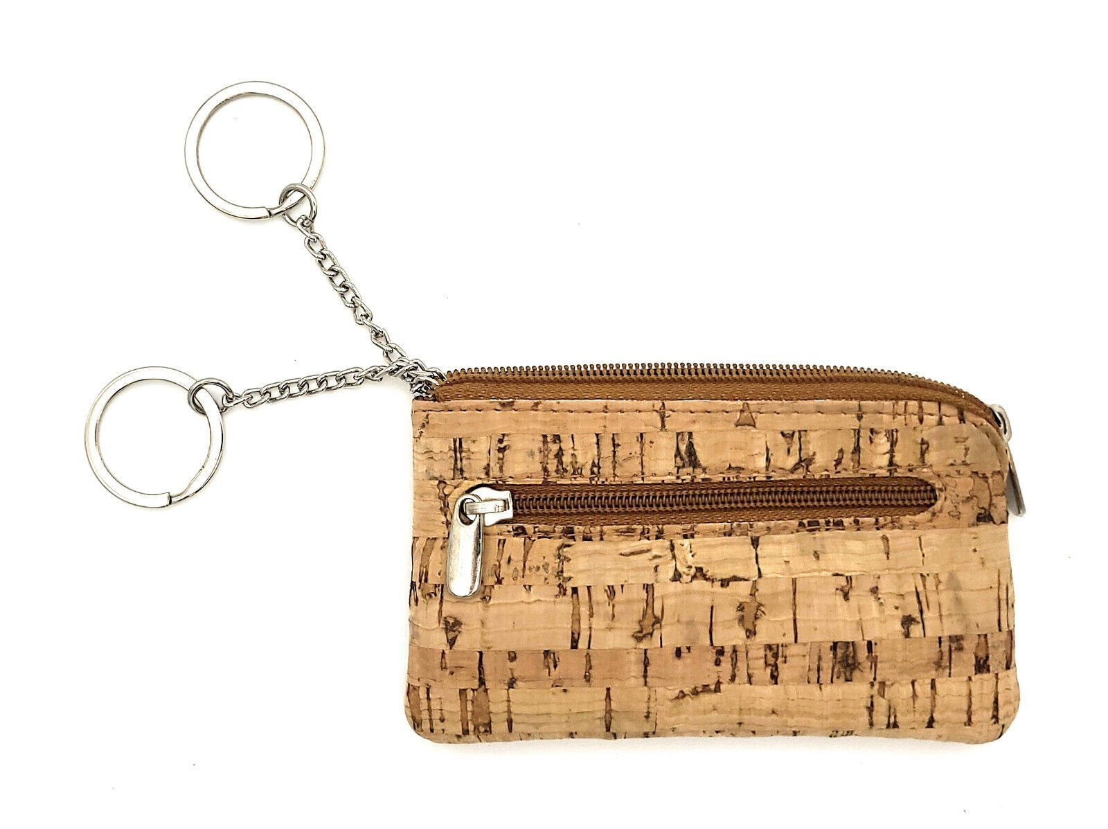 Lemasi Schlüsseltasche Schlüsseletui, Schlüsselmäppchen aus Korkmaterial