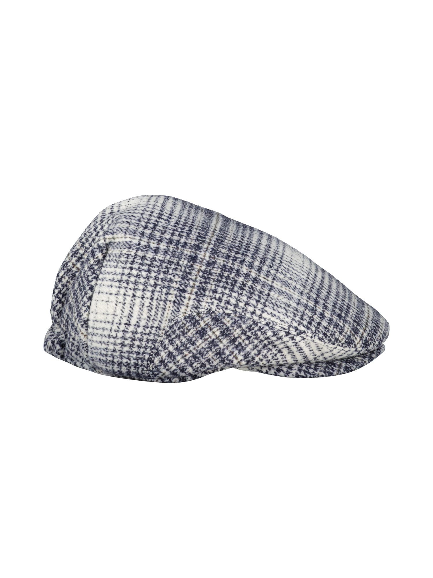 LERROS Flat Cap Schiebermütze in kerniger Karoqualität