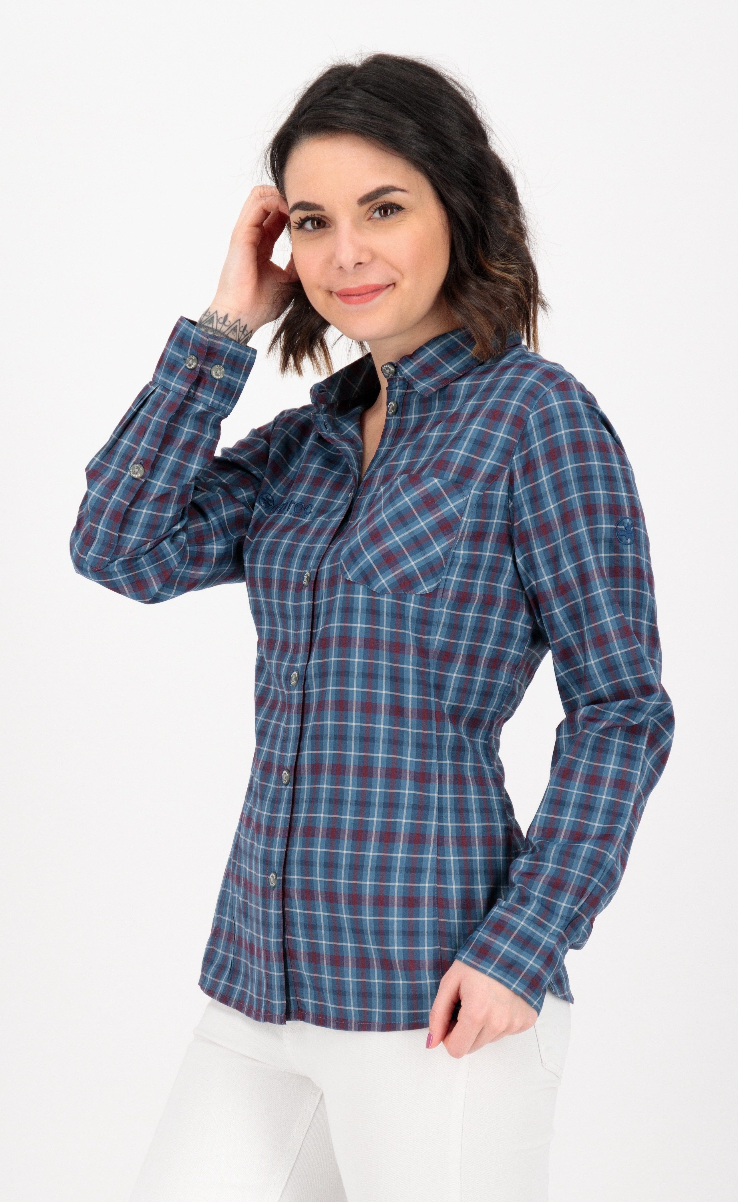 DEPROC Active Outdoorhemd PHOENIX LS WOMEN auch in Großen Größen erhältlich