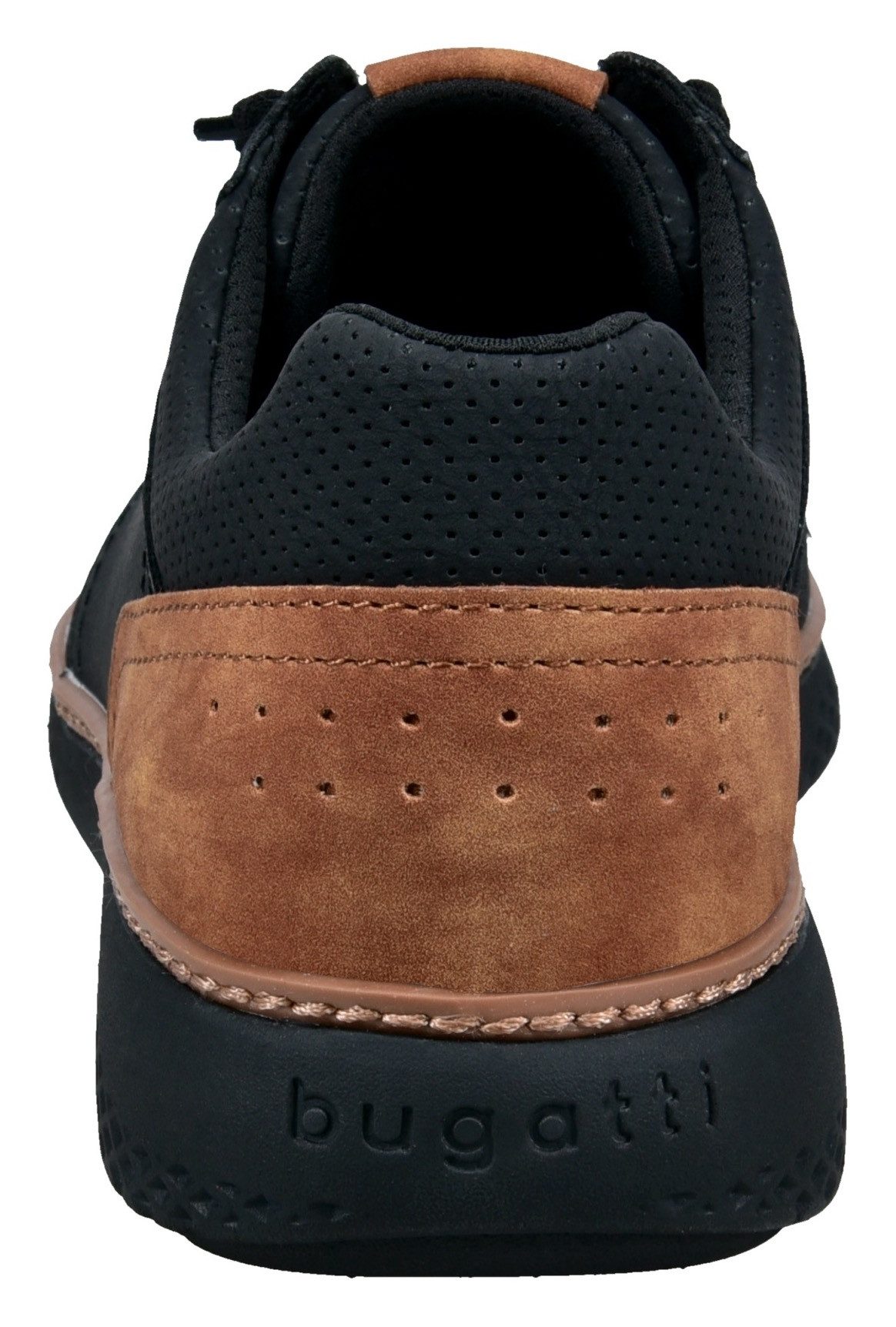 bugatti Slip-On Sneaker Halbschuh, Freizeitsneaker mit Perforation, elastis günstig online kaufen