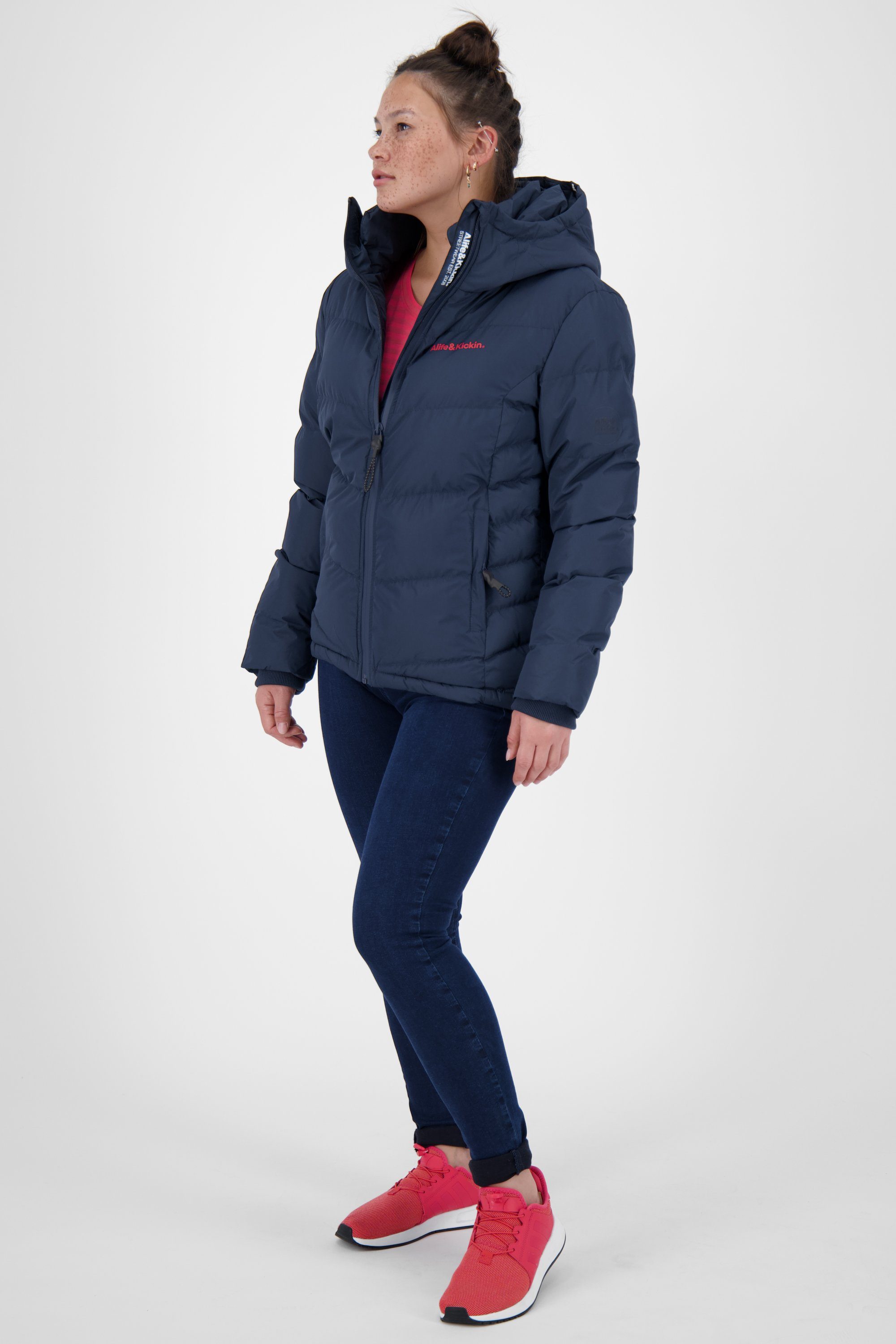 Winterjacke RaianaAK Winterjacke, marine gefütterte Kickin Jacket Damen A & Jacke Alife