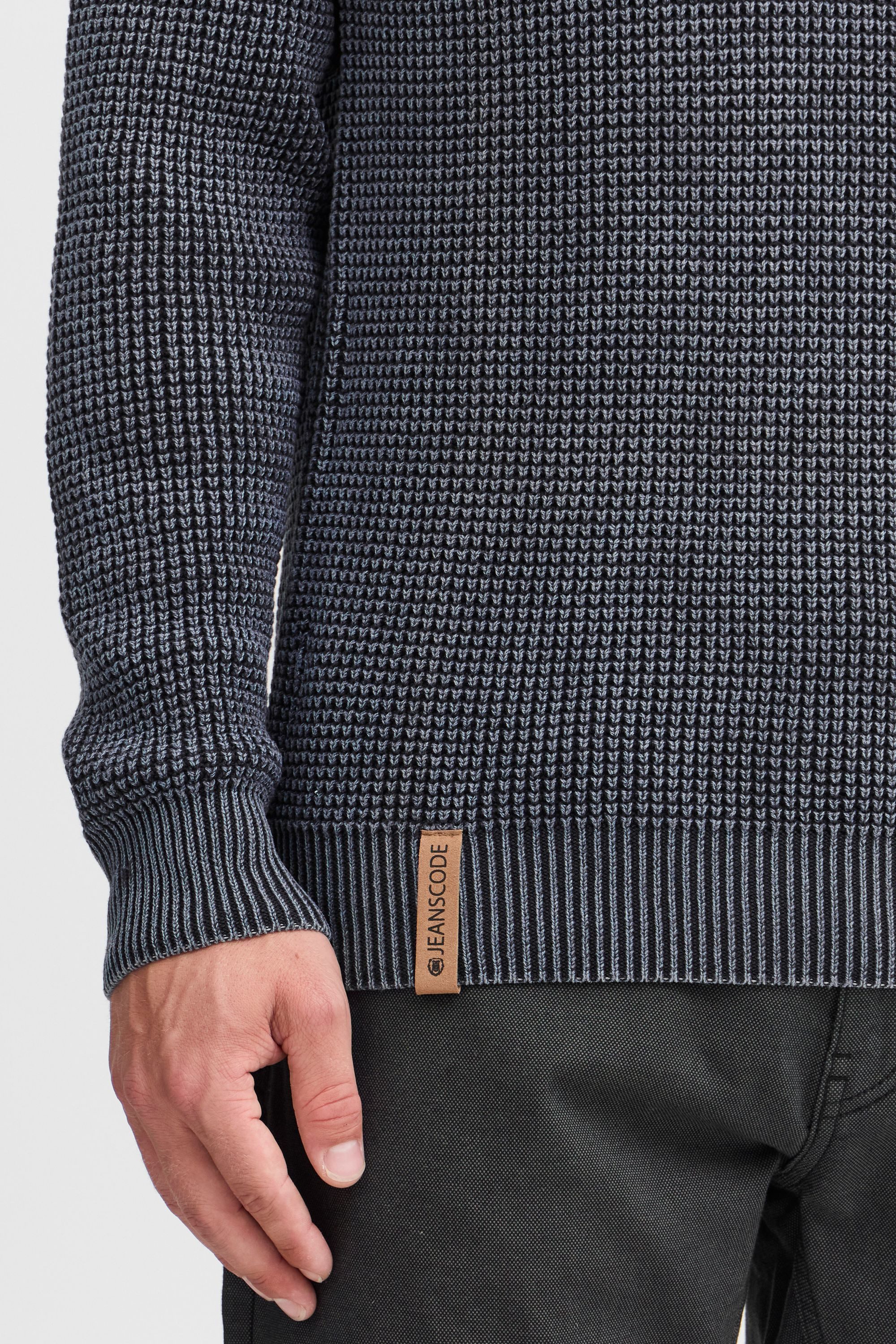 Indicode Strickpullover IDRockford Strickpulli in Waffelstrick-Optik