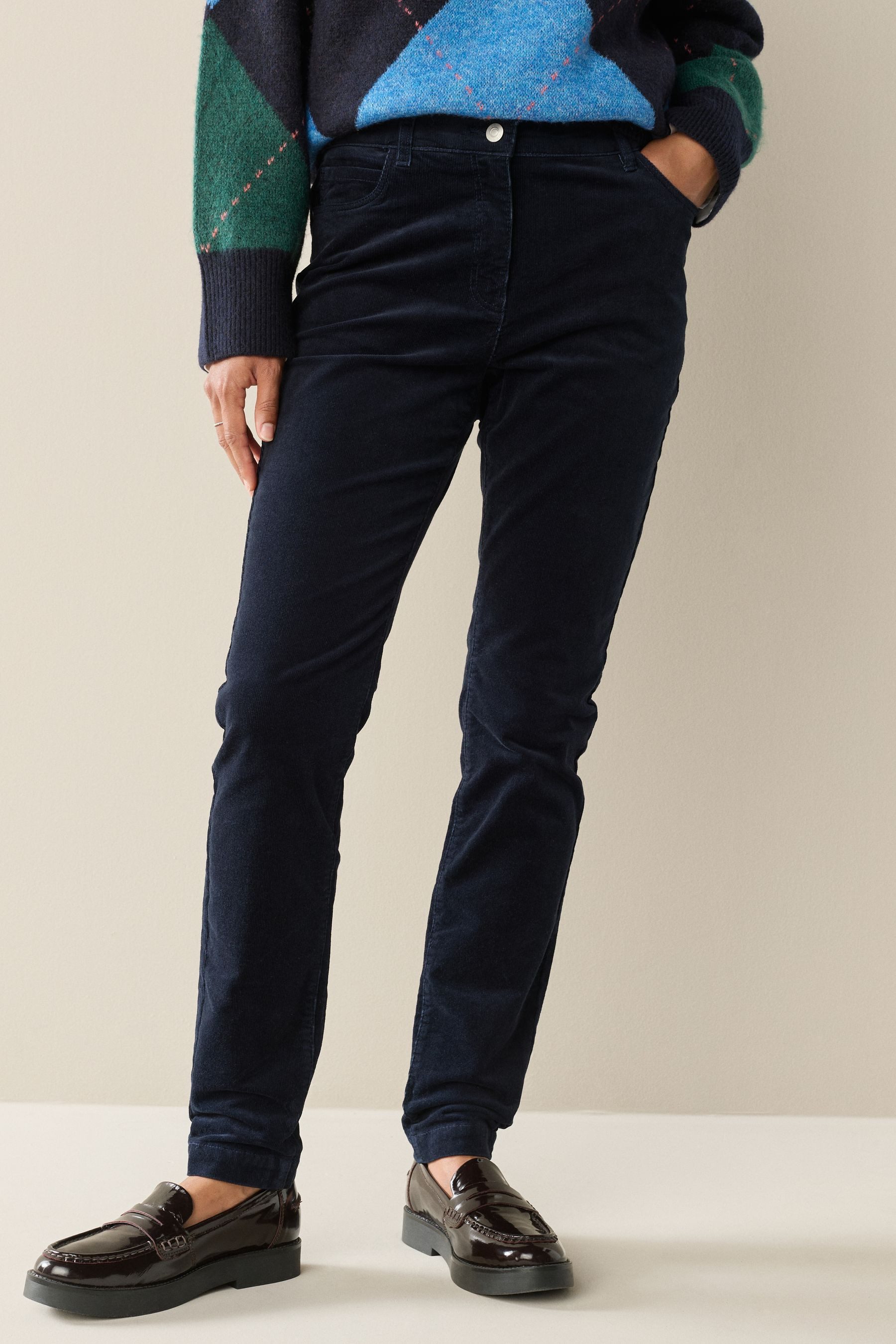 Next Skihose Cordhose im Skinny Fit (1-tlg)