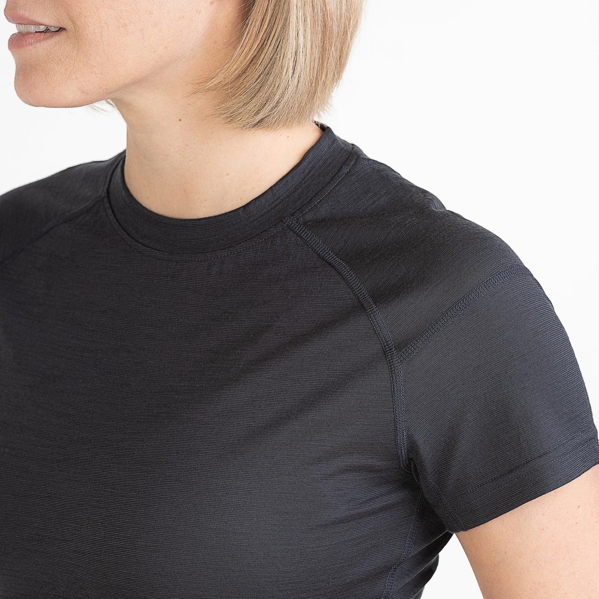 Tom Fyfe Thermounterhemd TOM FYFE Merino Activewear Kurzarm Damen Anthrazit / XL