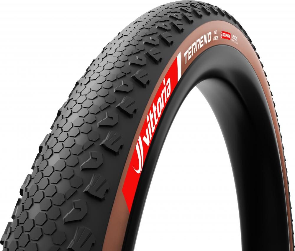 Vittoria Fahrradreifen Vittoria Terreno XC Race 29 Zoll (60-622) Schwarz/Braun 60 Schwarz - s