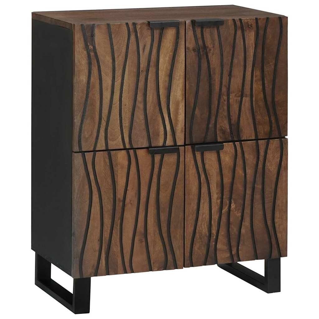 vidaXL Sideboard Medienlagerungsschränke & Regale Braun 60 x 33.5 x 75 cm (1 St)