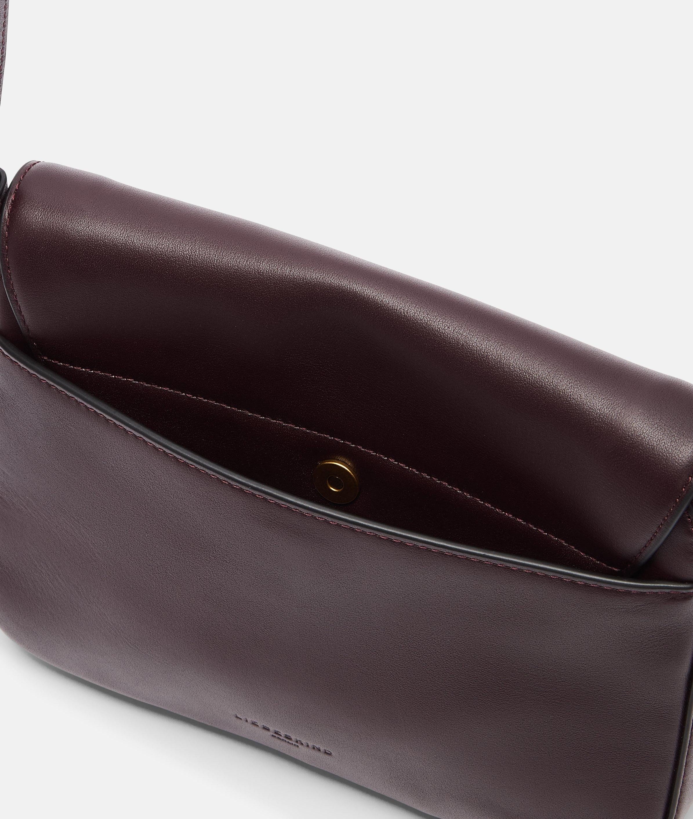 Liebeskind Berlin Umhängetasche Dancing Letters Clarice Crossbody S, Handliche Umhängetasche aus Nappaleder
