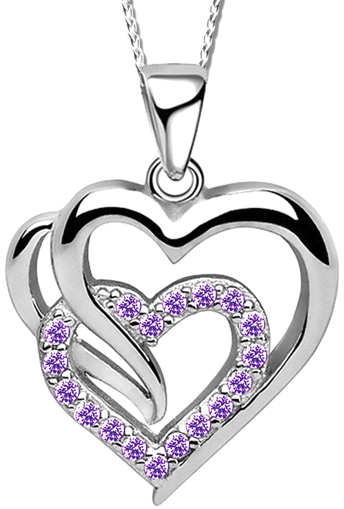 Limana Herzkette echt 925 Sterling Silber günstig online kaufen