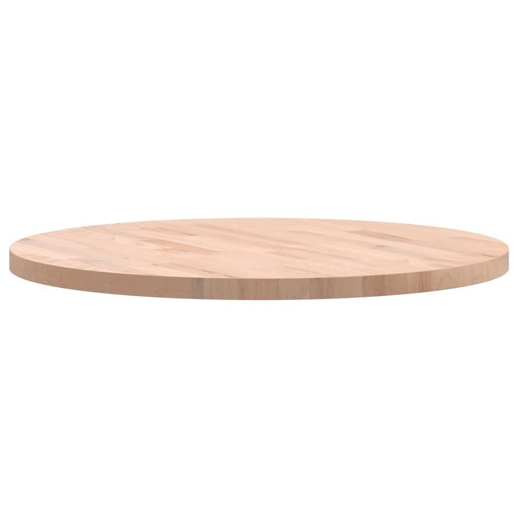 furnicato Buche Tischplatte Massivholz Rund cm Ø60x2,5