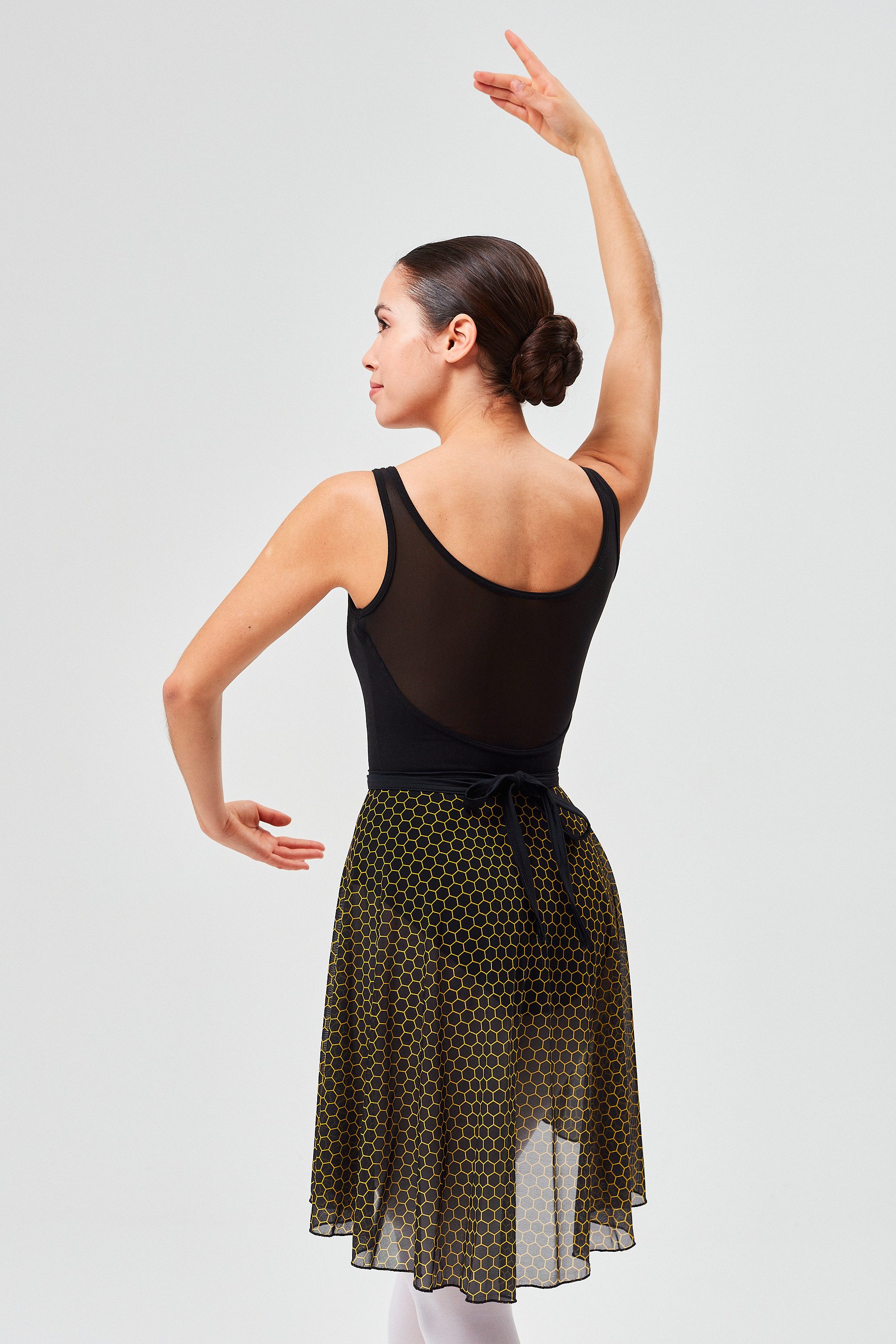 tanzmuster Wickelrock Damen Ballett Wickelrock Bibi Ballettrock zum Wickeln