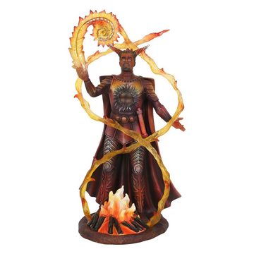 MystiCalls Fantasy-Figur Elemental Figur "Fire Wizard" by Anne Stokes Feuerbändiger (1 St), Perfekt für jeden Anlass - Geburtstag, Weihnachten