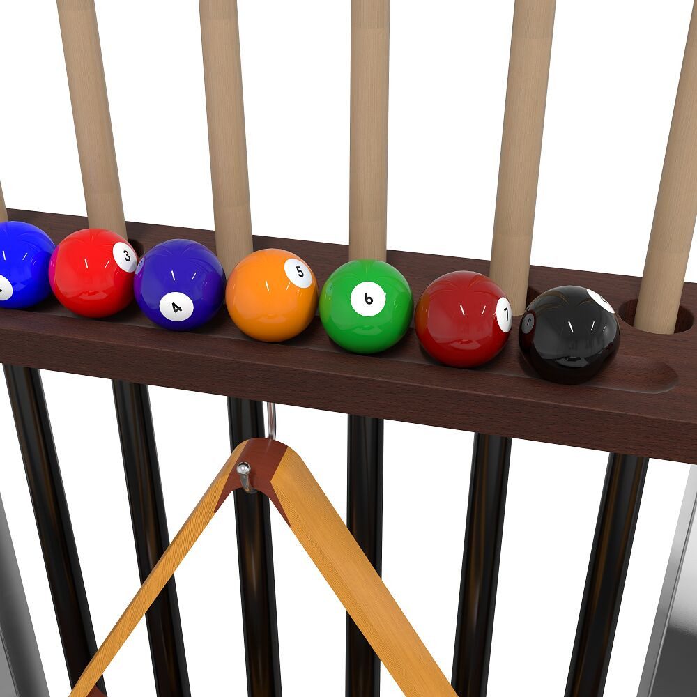 Stradivari Billardtisch Billard-Queue Ständer Francesca, Stilvolles, zeitloses Design