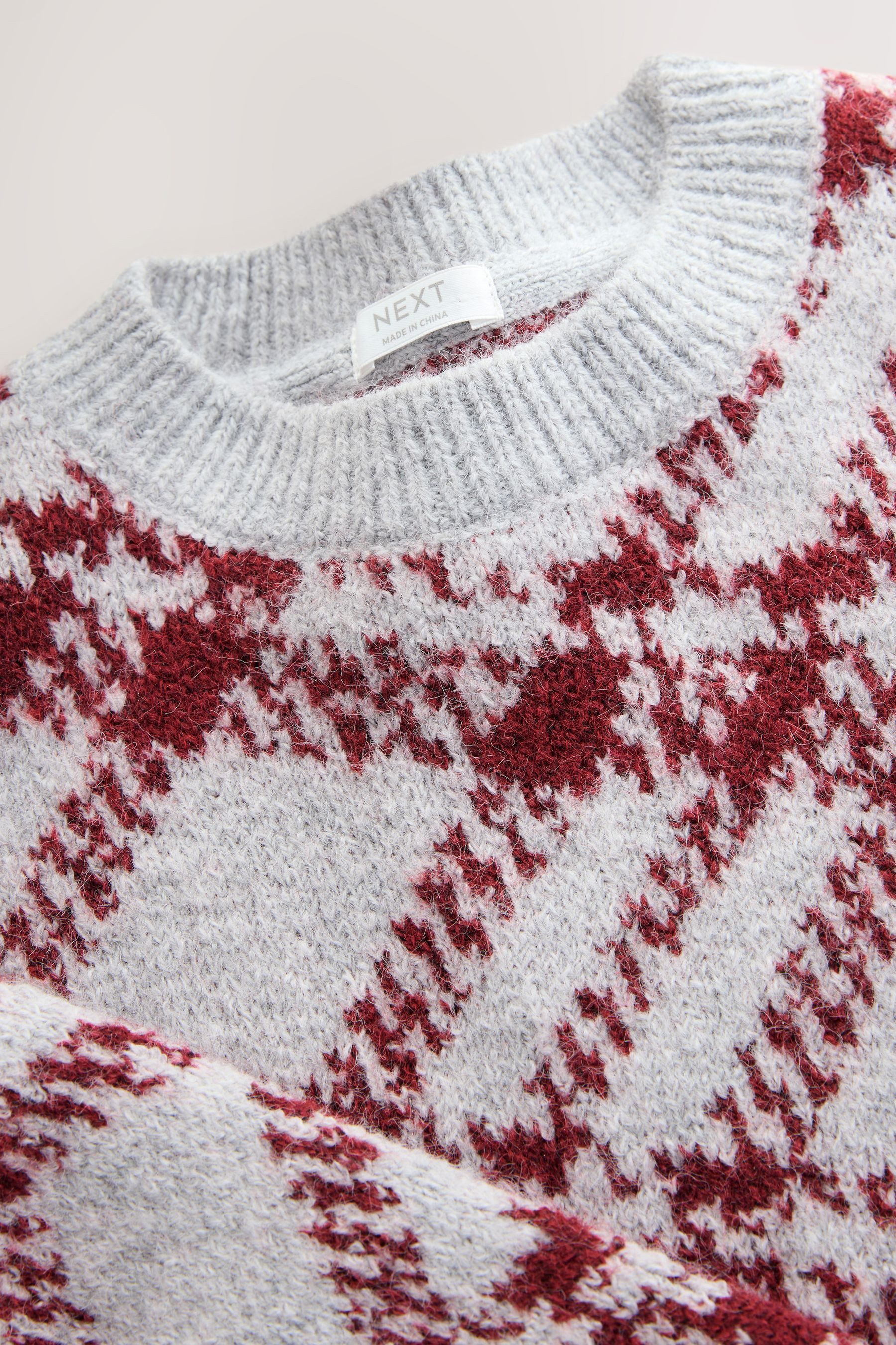 Next Strickpullover Pullover im Schottenkaro (1-tlg)