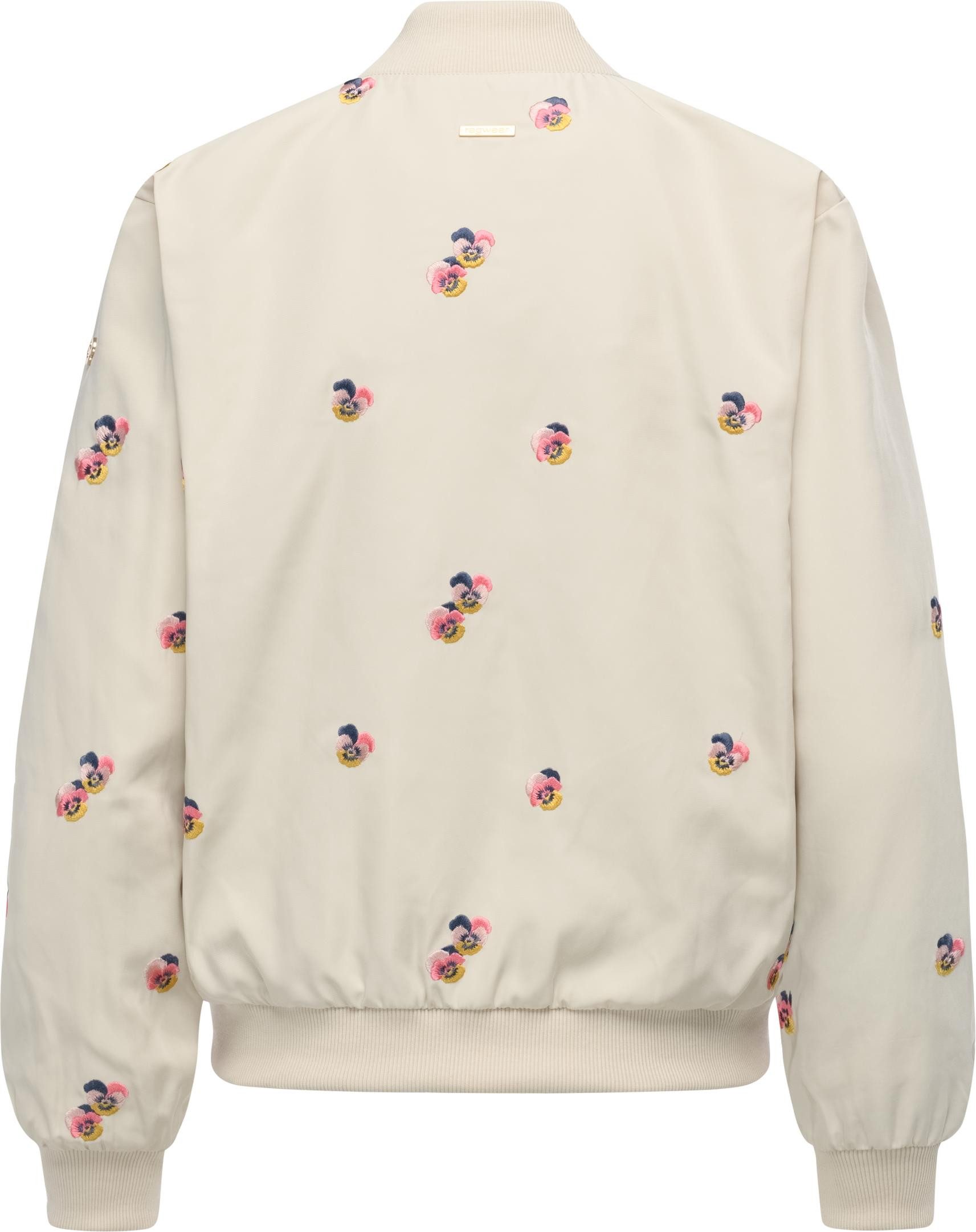 Ragwear Outdoorjacke Lunara YOUMODO Leichte Übergangsjacke mit Bomberkragen