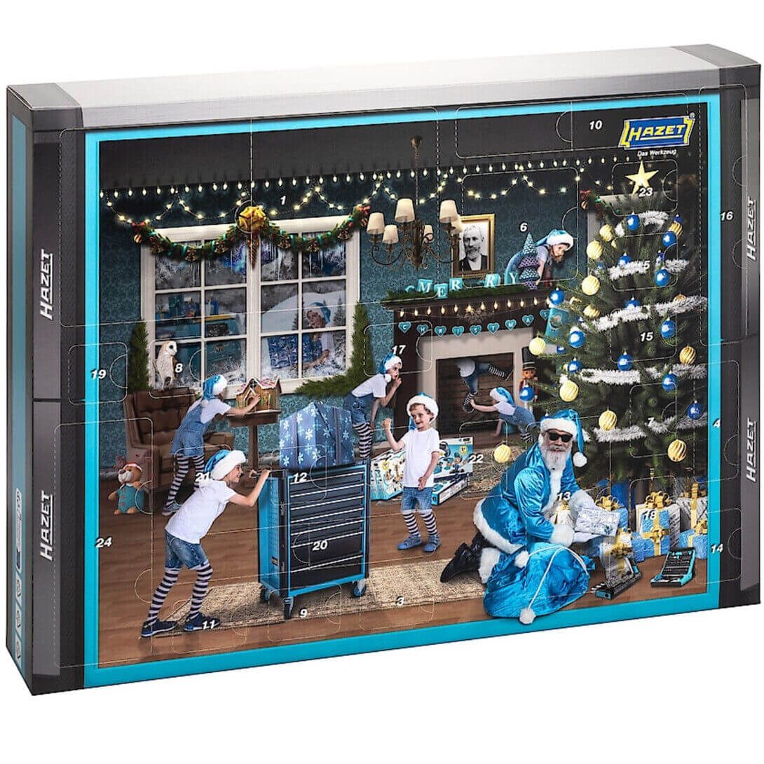HAZET Adventskalender 24tlg. Herren Schrauber Werkzeug Bit-Set Griff Zangen günstig online kaufen