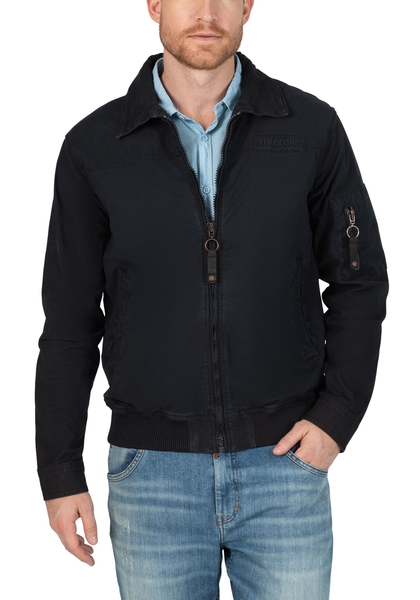 TIMEZONE Blouson Biker-Blouson mit Stretch-Twill Biker Jacket