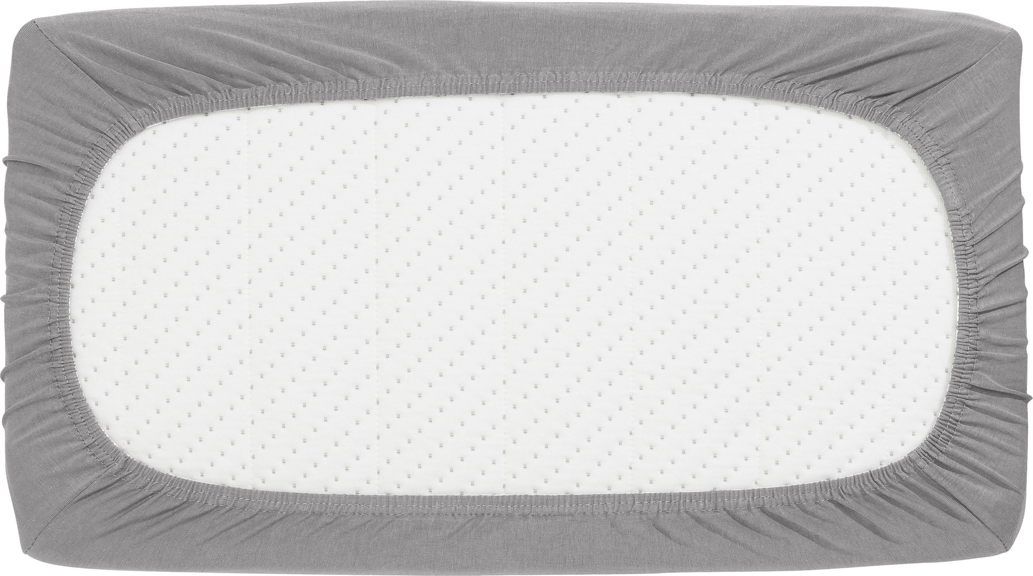 bellana Kissenbezug Universal Jersey, (2 Stück), passend für Nackenstützkissen