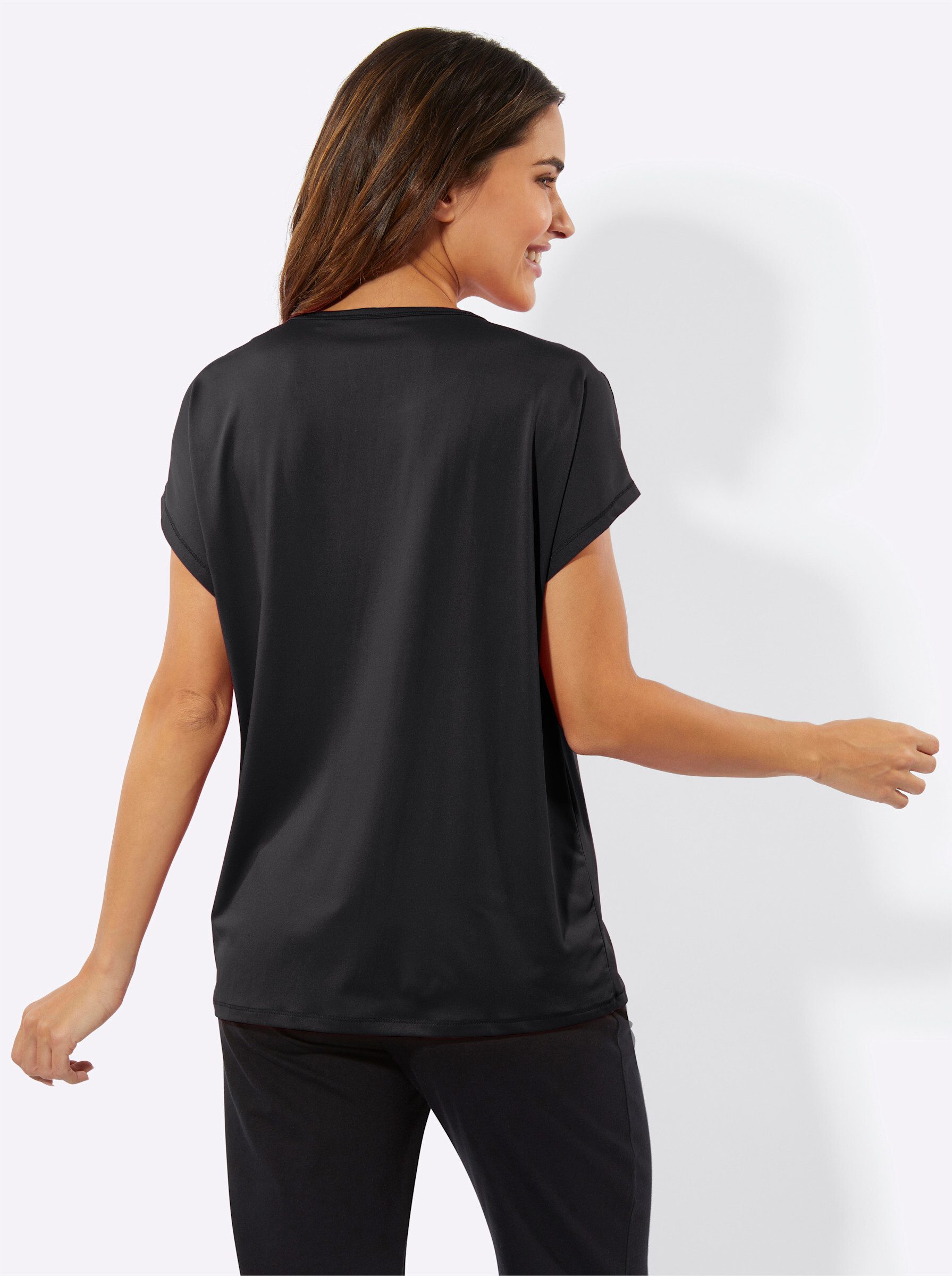 Sieh an! Trainingsshirt Rundhalsshirt günstig online kaufen