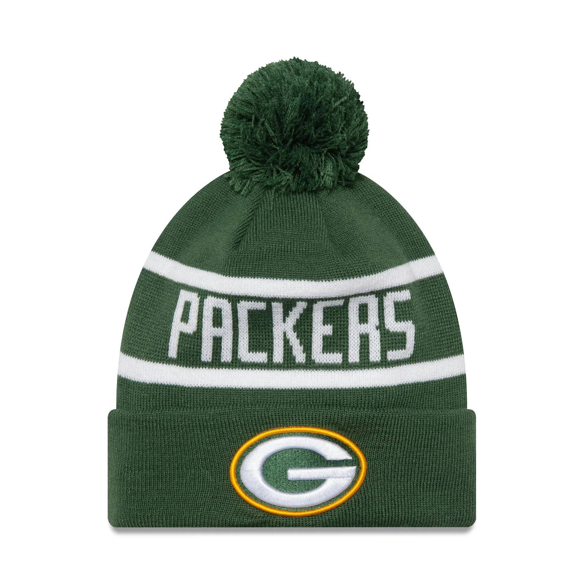 New Era Bommelmütze Mütze New Era NFL Jake Green Bay Packers doppelt gelegt günstig online kaufen