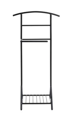 HAKU Herrendiener HAKU Möbel Herrendiener - schwarz lackiert - H. 101cm x B. 45cm