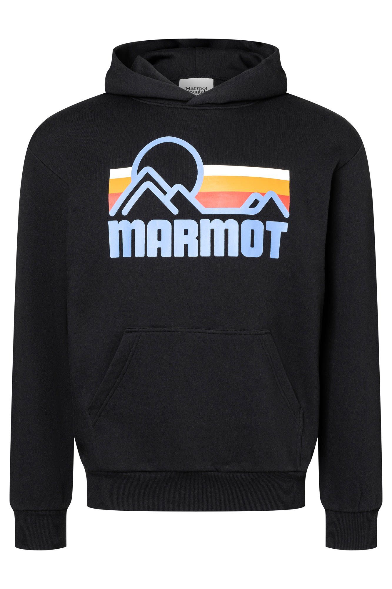 Marmot Longpullover Marmot M Coastal Hoody Herren Freizeitpullover Black