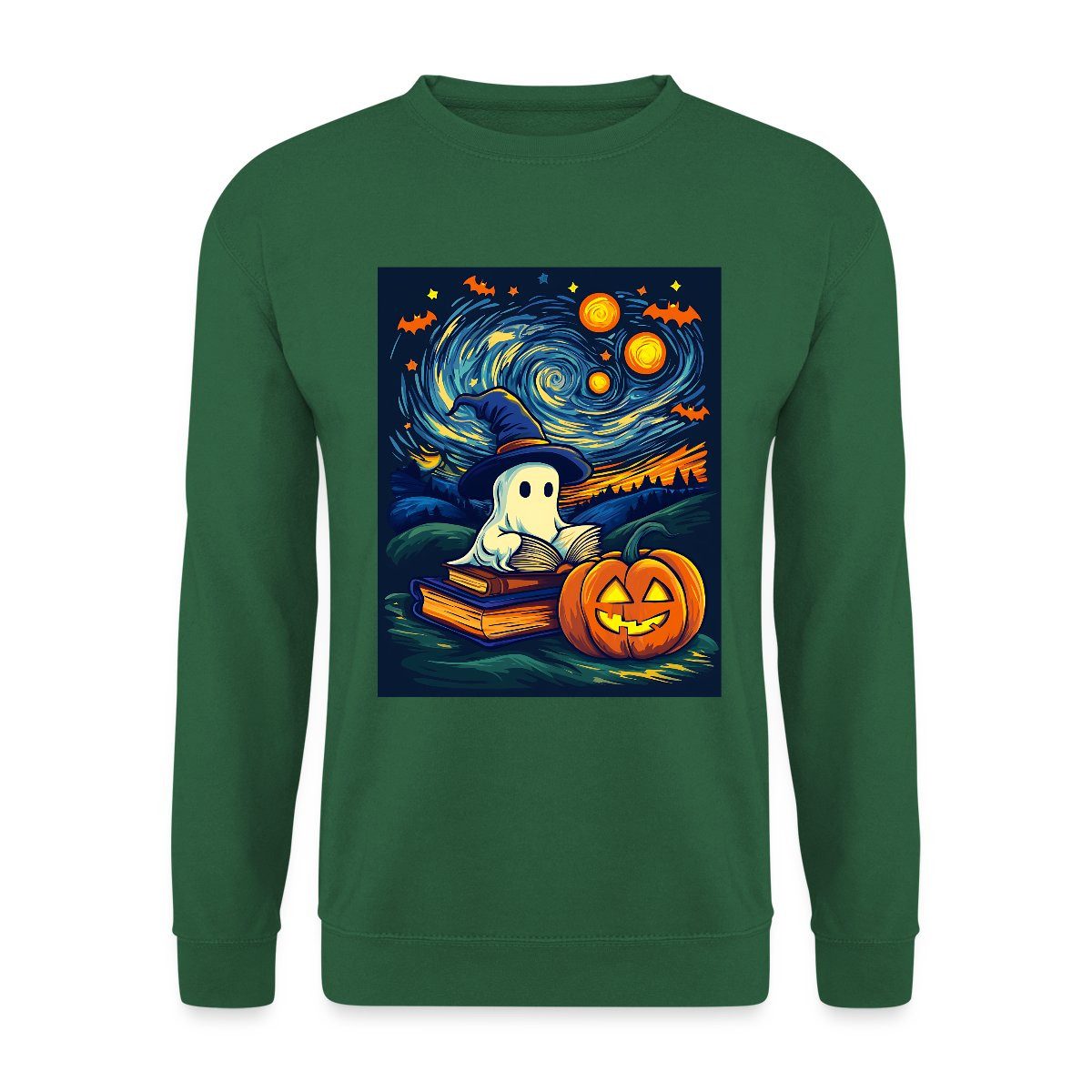 Spreadshirt Sweatshirt Halloween Motiv Unisex Pullover günstig online kaufen
