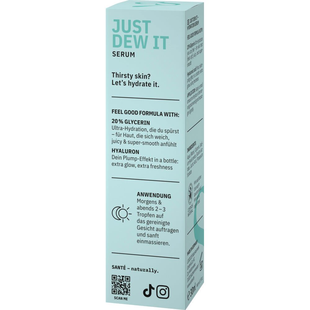 SANTE Gesichtspflege Just Dew It Serum, 30 ml