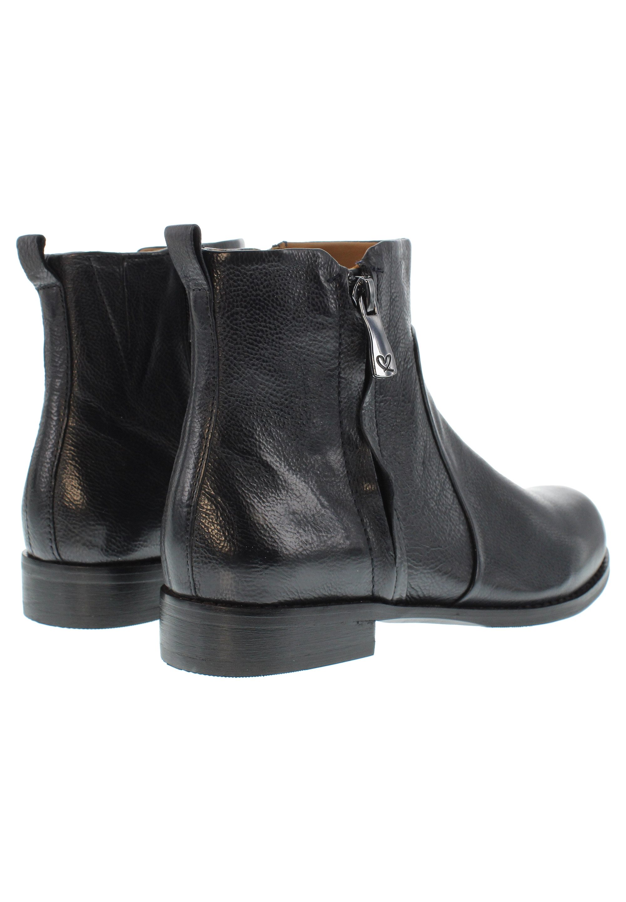 Everybody AYUNA - Coole Echtleder Stiefelette Lederfutter Schlupfstiefel