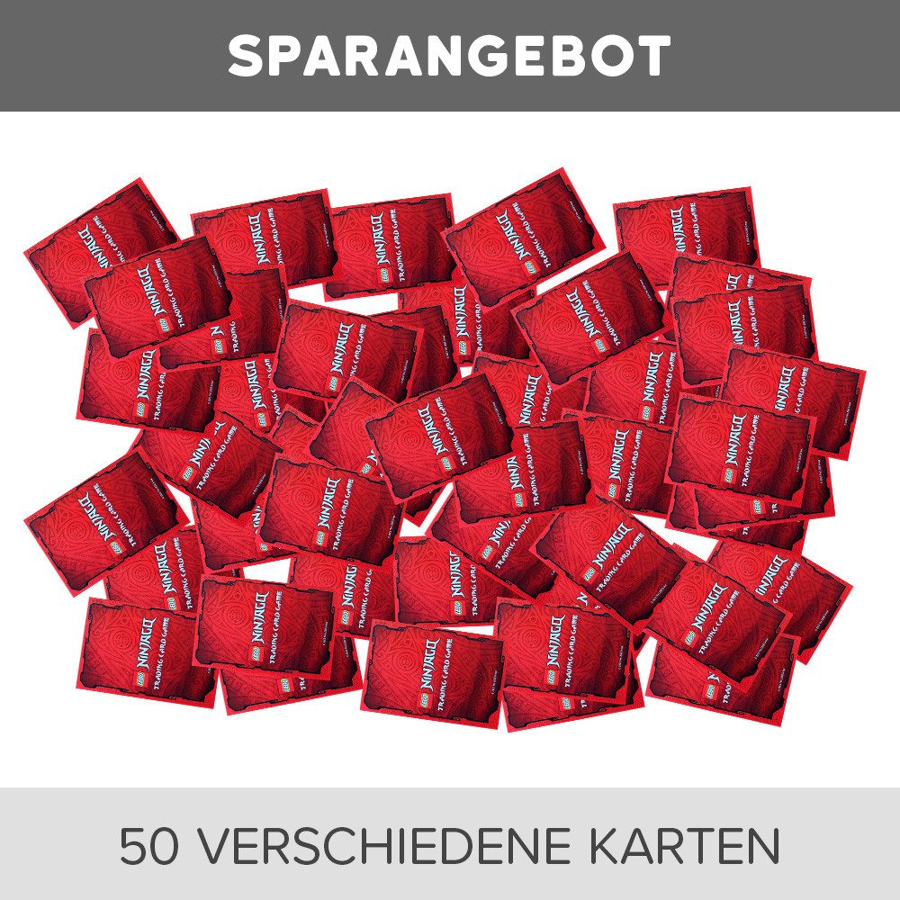 Blue Ocean Sammelkarte LEGO Ninjago S8 NEXT LEVEL Cards - 50 verschiedene, zufällige Karten