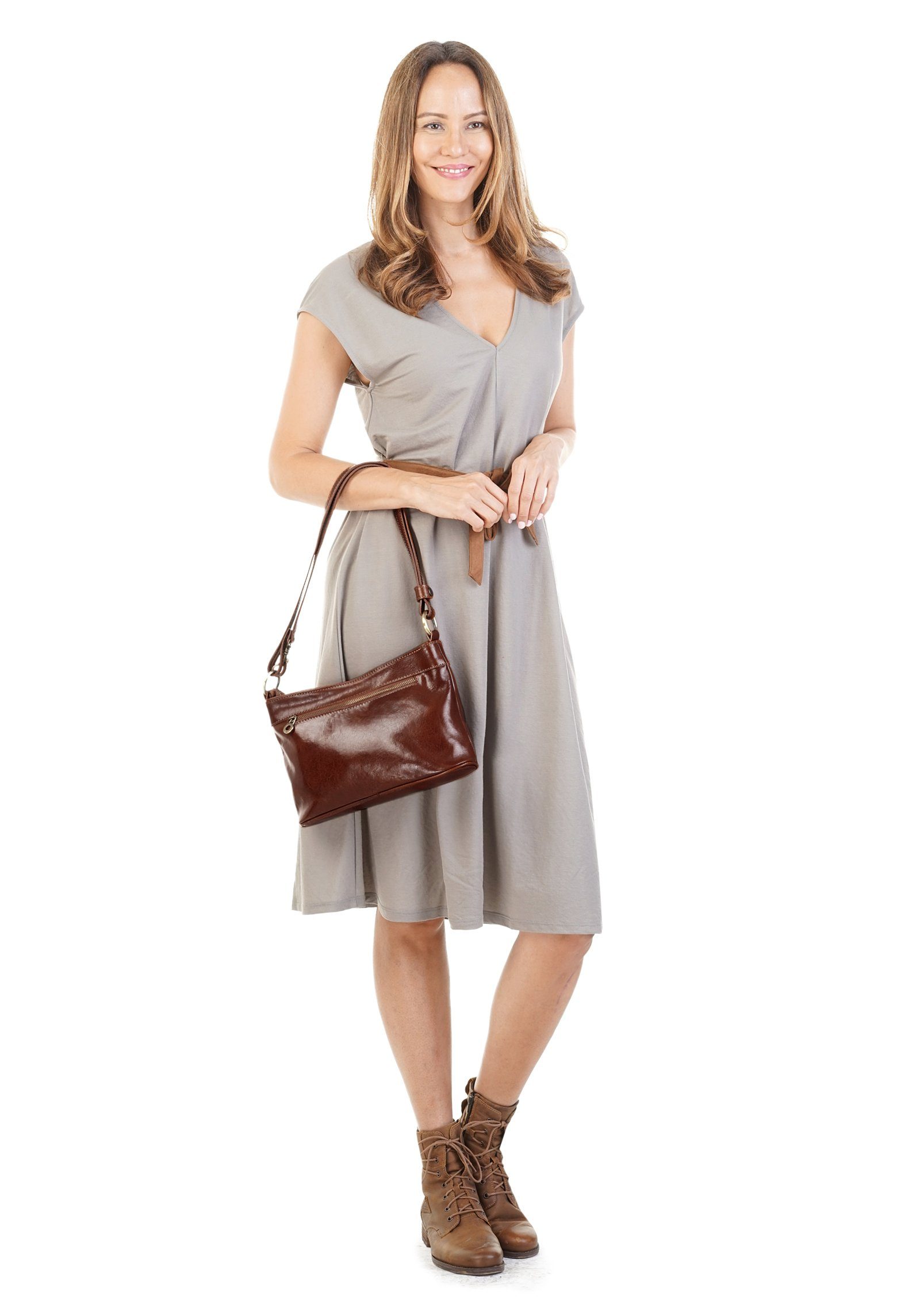 Piké Umhängetasche, echt Leder, Made in günstig online kaufen