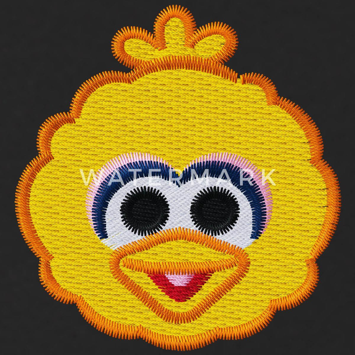 Spreadshirt Hoodie Sesamstraße Bibo Als Stickmotiv Unisex Hoodie (1-tlg)