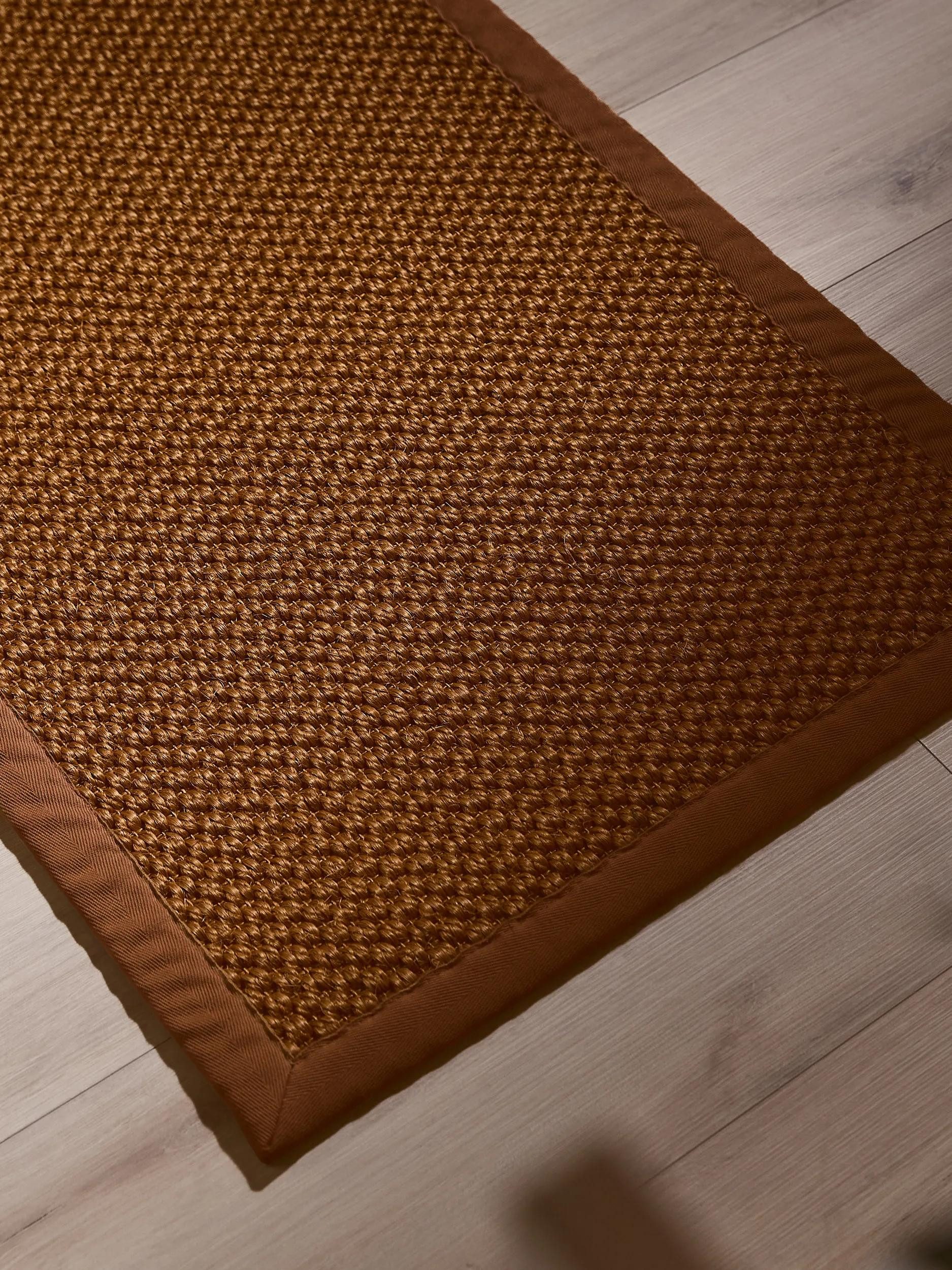 benuta Sisalteppich Greta, rechteckig, Höhe: 5 mm, 100% Sisal Naturfaser, Teppich Wohnzimmer, Esszimmer, Schlafzimmer